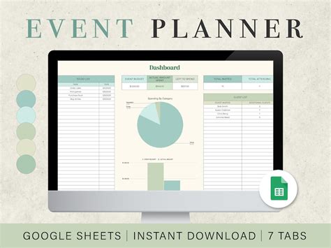 Enevent Planning Template