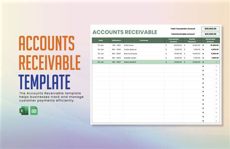 Enexcel Accounts Receivable Template