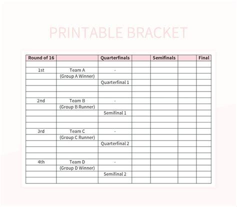 Enexcel Bracket Template
