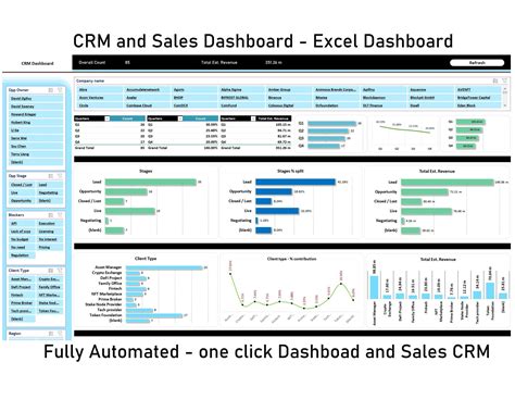 Enexcel Crm Spreadsheet Template