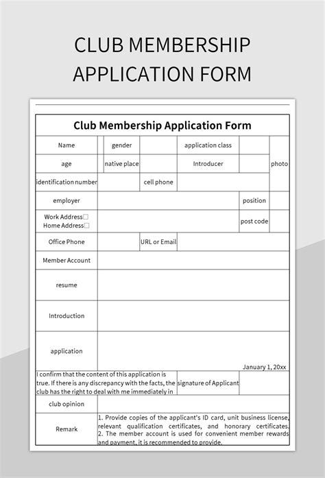 Enexcel Membership Template