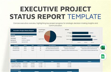 Enexcel Status Report Template