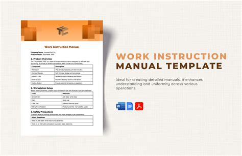 Enexcel Work Instruction Template