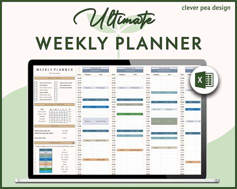 Enexercise Planner Template Excel