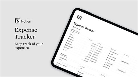 Enexpense Tracker Notion Template