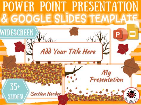 Enfall Themed Google Slides Template
