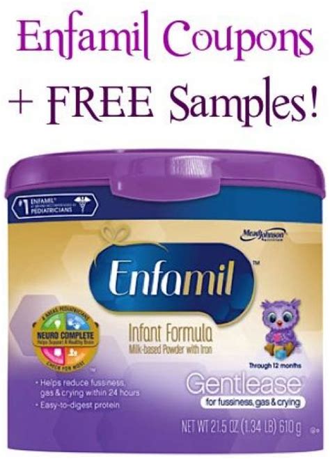 Enfamil Coupons  Off Printable: Saving Money On Baby Formula