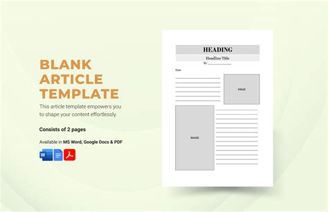 Enfeature Article Template