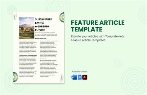 Enfeature Article Template Free