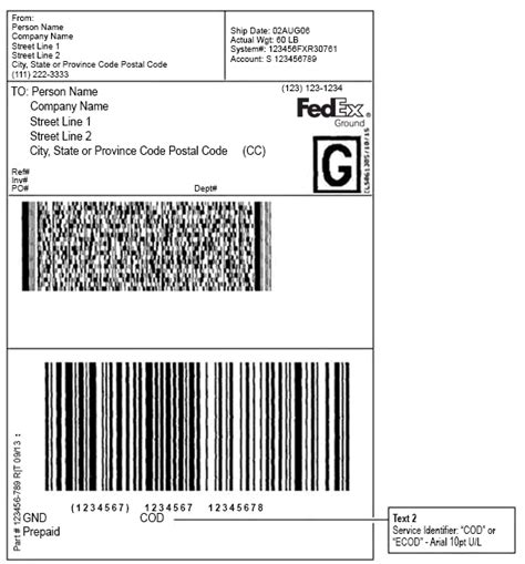 Enfedex Label Template