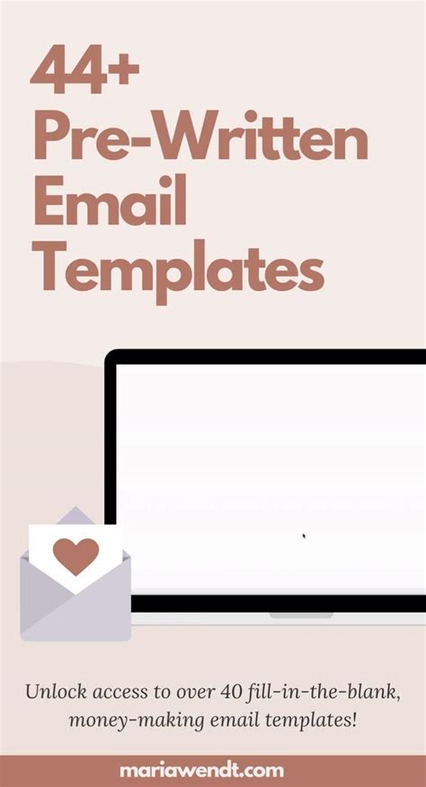 Enfill In The Blank Email Template