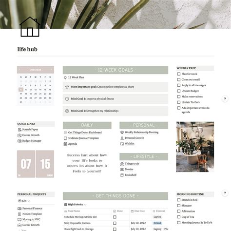 Enfinancial Template Notion