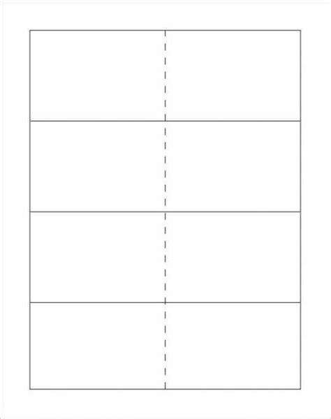 Enflash Card Template Google Docs