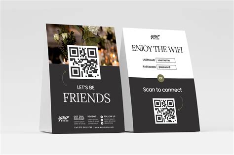 Enflyer Template With Qr Code
