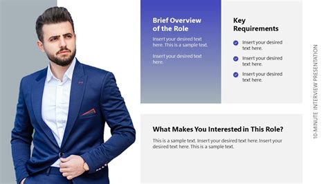 Enfree 10 Minute Interview Presentation Template