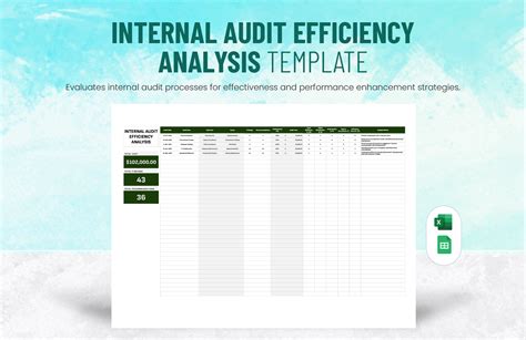 Enfree Audit Template Excel
