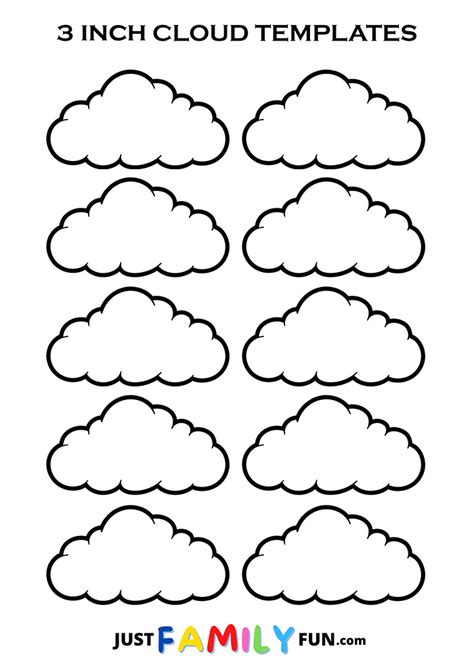 Enfree Cloud Template Printable