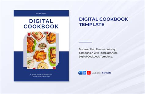 Enfree Digital Cookbook Template