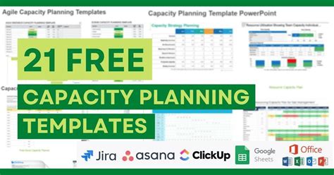 Enfree Excel Capacity Planning Template