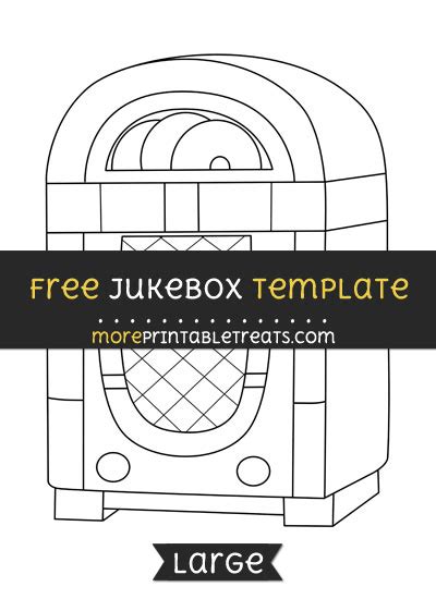 Enfree Printable Jukebox Template