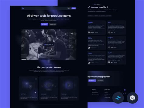 Enfree React Landing Page Template