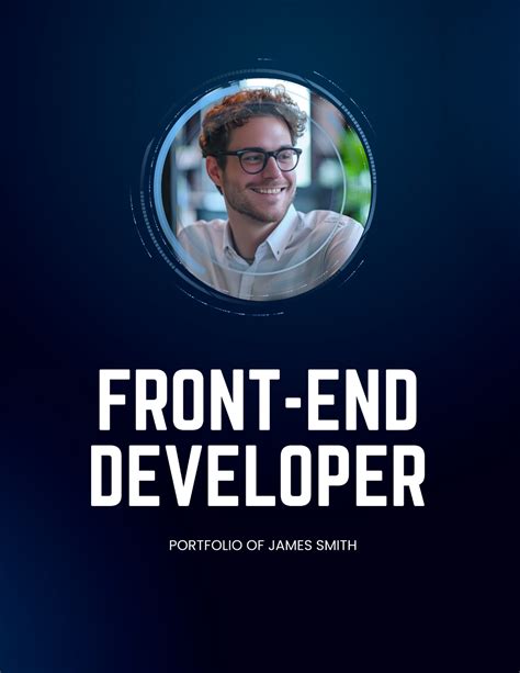 Enfront End Developer Portfolio Template