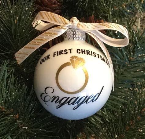 Engagement Christmas Ornament: A Perfect Way To Celebrate Your Love This Holiday Season