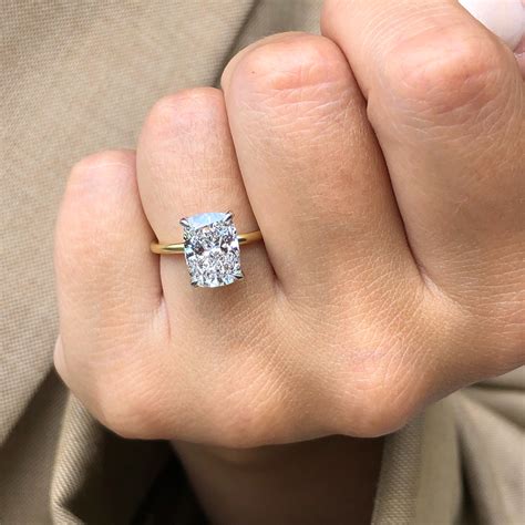 Engagement Rings Elongated Cushion Cut