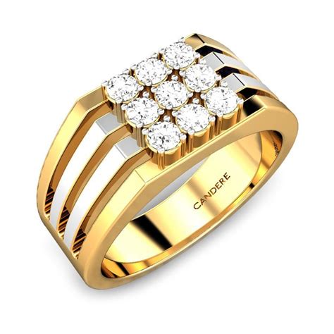 engagement rings gold for male