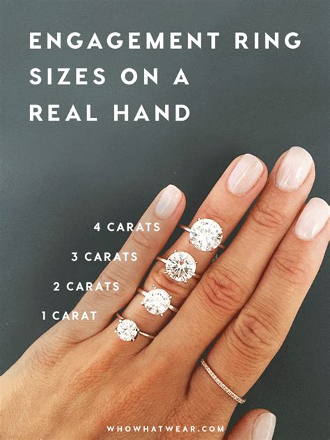 engagement rings on size 4.5 finger