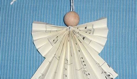 Engel aus Papier / Angel made of paper / DIY | Kids christmas ornaments