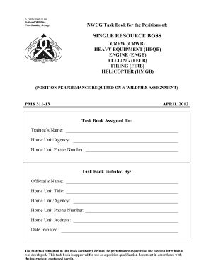 Master Your Engine Boss Tasks with the Ultimate Task Book - A Must-Have for Firefighters