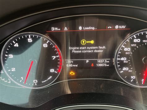 Engine Control Unit System Fault Audi A1