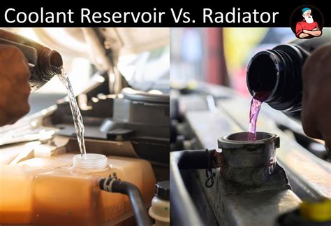 Engine Coolant Reservoir Vs Radiator
