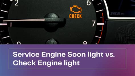 Engine Light Vs Check Engine Light