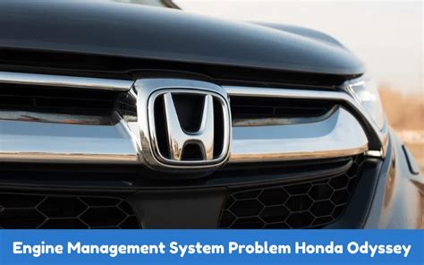 Engine Management System Problem Honda