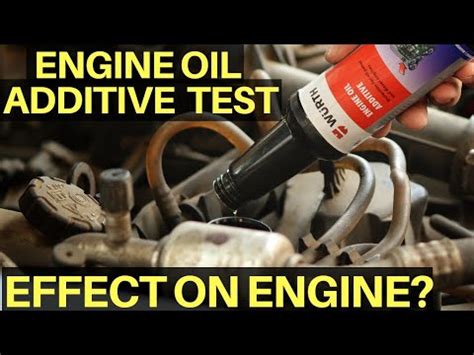 Engine Oil Additive Test
