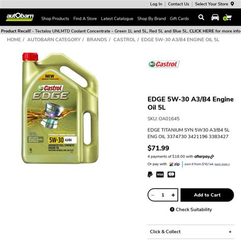 Engine Oil Autobarn