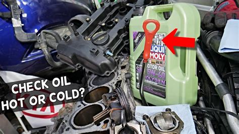 Engine Oil Level Hot Or Cold
