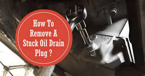 Engine Oil Screw Stuck