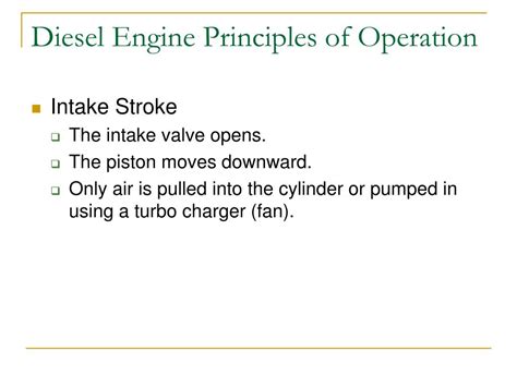 Engine Principles