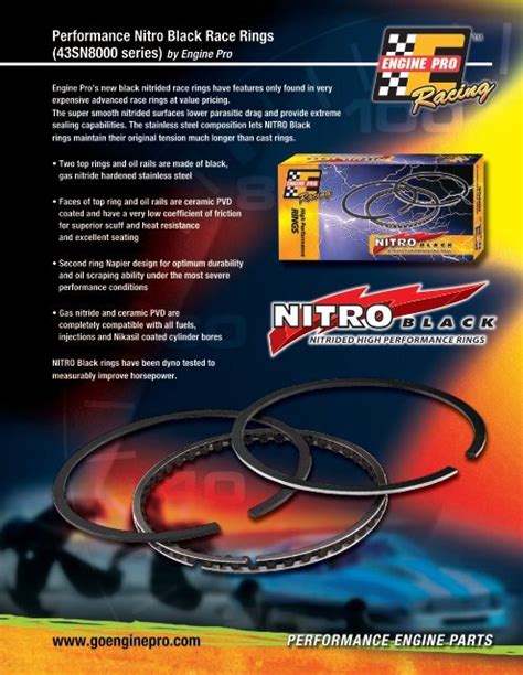 Engine Pro Piston Rings