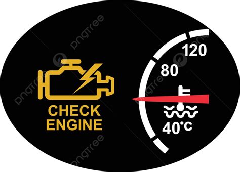 Engine Problem Symbol In Car