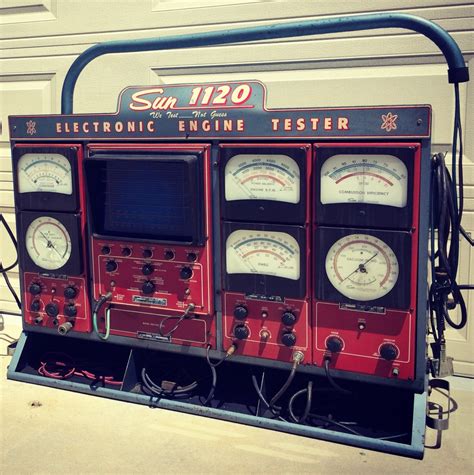 Engine Tester Vintage