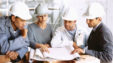 Engineer Working on Project