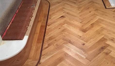 Engineered Herringbone Parquet Flooring Oak 18/3 x 80mm Brushed