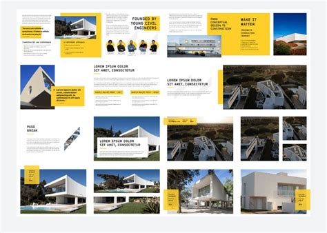Construction Portfolio Examples What type should your construction