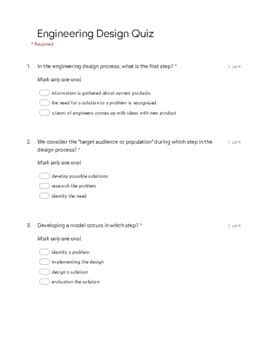 Engineering Design Process Guided Reading Print &amp; Google Versions