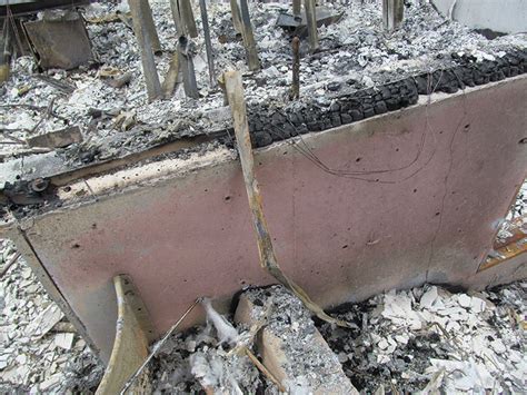 Discussion Engineering Evaluation Of Fire Damage To Concrete Foundations