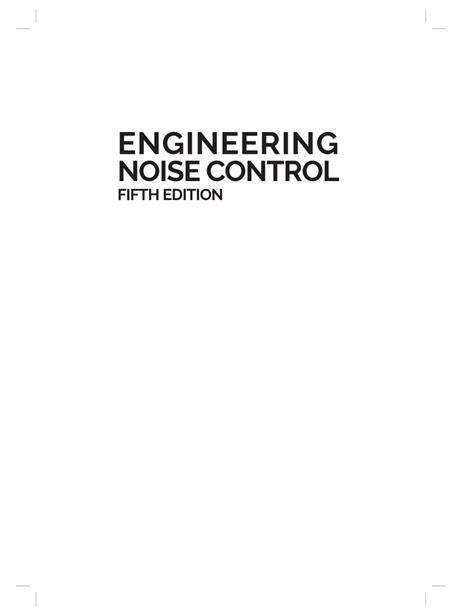 engineering noise control pdf